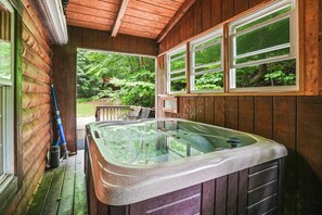 Bubbelpool inomhus