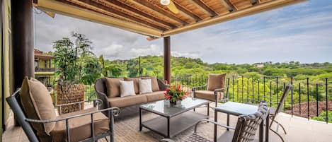 Your dream oasis awaits! Lounge around on our private terrace and embrace the enchanting views.