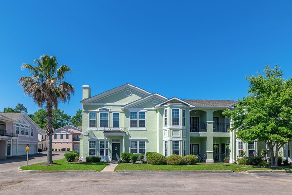 Front and Balcony