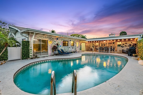 Evenings by the Pool