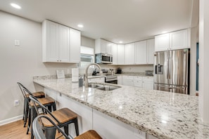 Kitchen | Free WiFi | 2-Story Property