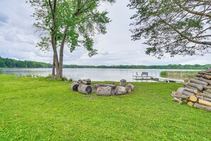 Langdon Lake On-Site | Shared Fishing Dock & Fire Pit