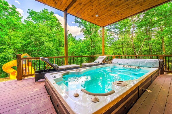 Bubbelpool utomhus