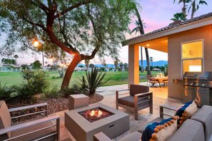 Outdoor Seating with Firepit