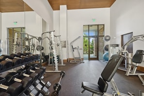 Fitnessbereich
