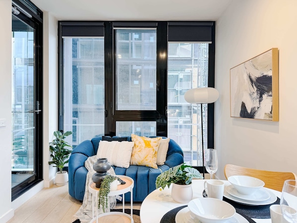 cozy sitting area