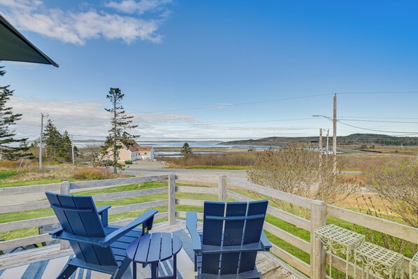 Lubec Vacation Rental | 3BR | 2BA | 1,070 Sq Ft | 2-Story Home | Steps Required