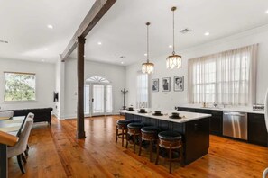 Spacious open floor plan