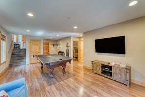 Challenge your friends to a game of ping pong!