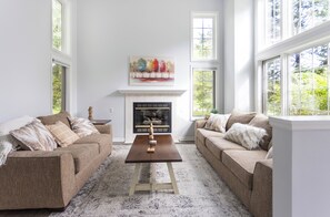 Cozy vibes, flickering flames, and your favorite book