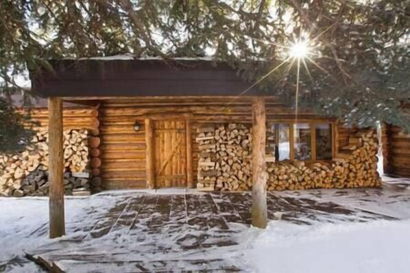 Private Rustic Entryway