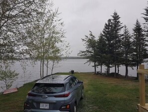 View of the bay  from the front entrance 