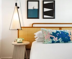 Unit with King bed. Exact unit will be assigned upon arrival. Views, colors, and decor may vary.