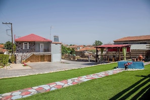 Enjoy the spacious patio and outdoor garden