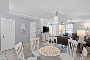 Large table with 6 chairs