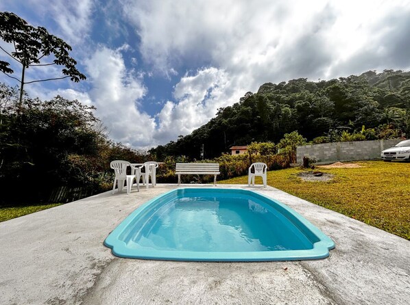  A piscina é perfeita para você se divertir com toda a sua família