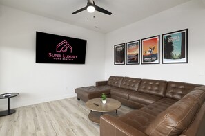 Nature Lodge - Basement Level: Family Room & Game Room