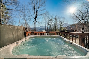 Bain à remous extérieur