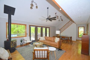 Relax and unwind in our cozy living room