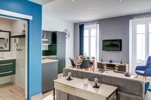 Dining Room, Kitchen, Living Room