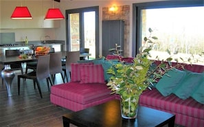 Dining Room, Kitchen, Living Room