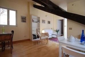 Kitchen, Living Room