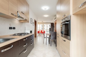 Kitchen, Living Room