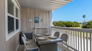 Villas Bahama West 106 Balcony Area