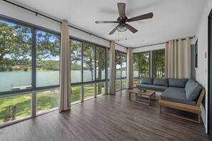 Excellent views from climate controlled comfort