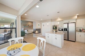 Kitchen and Dining Area