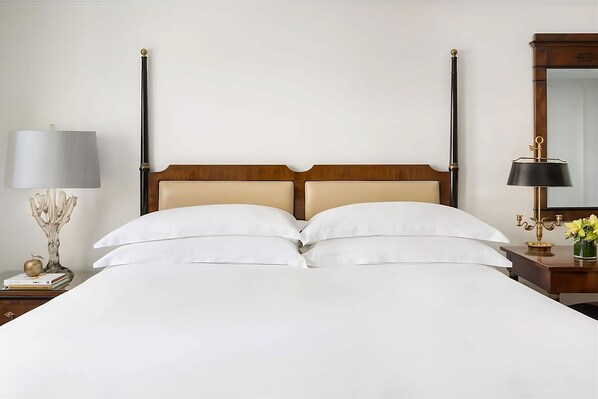Bedroom with a comfortable King size bed