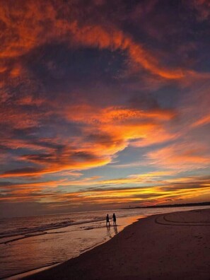 Absolutely Incredible Sunsets From The Condo And On The Beach
