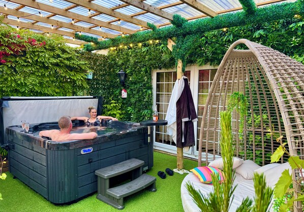 Bubbelpool utomhus