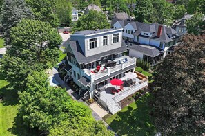 This rental is the lower level of the home including front lower deck.