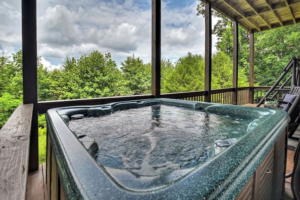 Bubbelpool utomhus