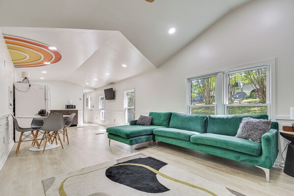 Semora Vacation Rental | 2BR | 1BA | 2 Steps to Enter | 678 Sq Ft