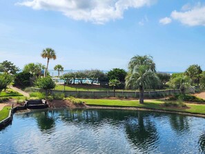 View to the Pool and Ocean