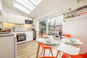 Hideaway in Docking, Docking: Open-plan kitchen/ dining area