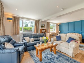 Living area | Llwyncelyn Farmhouse, Clynderwen