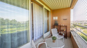 Spacious balcony where you can enjoy the fresh air. #Balcony #LovelyStay