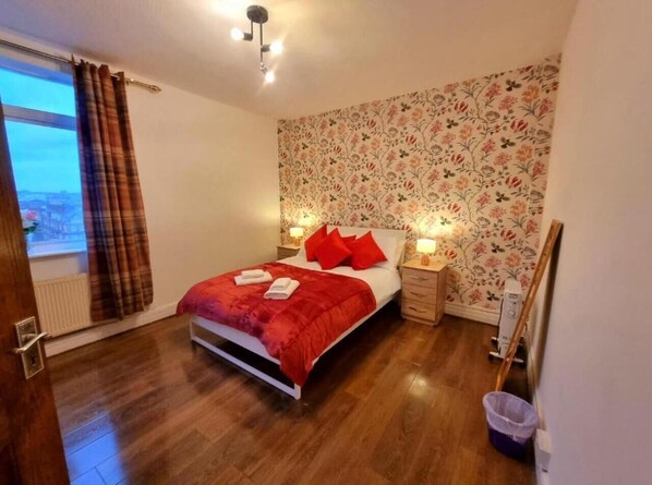 This photo represent the bedroom of the property. 