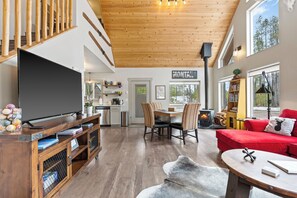 Comfortable gathering space to unwind and relax