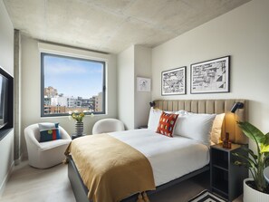 Unit with Queen size bed