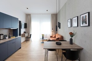 Apartment FANTASTIC mit 37qm, max. für 2 Personen-Fantastic Apartment Essbereich