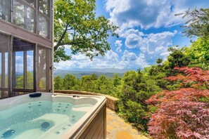 Private Hot Tub | Mountain Views | 22-Acre Property