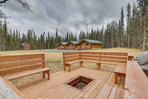 Shared Amenities | Fire Pit Area | Gas Grill