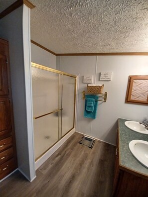 Master bathroom 