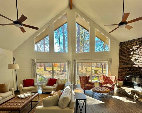 Wonderful Views from Open Concept Living Area