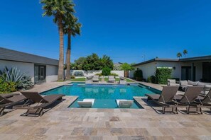 Resort Backyard. 