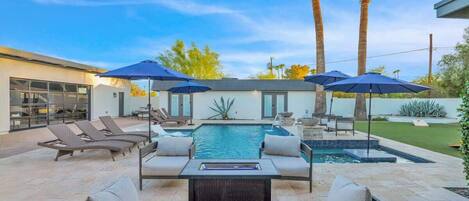 Pool Lounge Area.